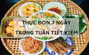 Goi y thuc don 7 ngay an ngon – khong lo tang can